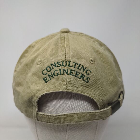 QLH QL Hampton Assoc Consulting Engineers Slideback Hat Greenish-Tan One Size - Picture 5 of 7